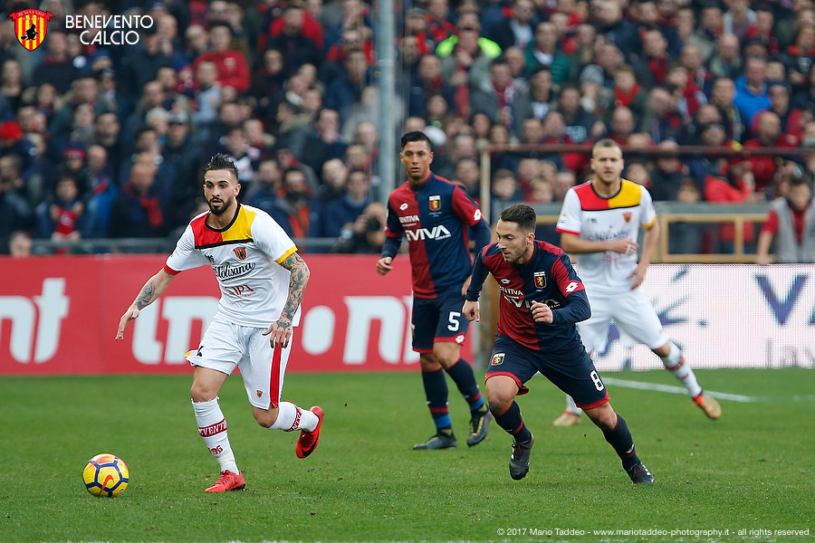 Genoa-Benevento 1-0 - Foto - Benevento Calcio