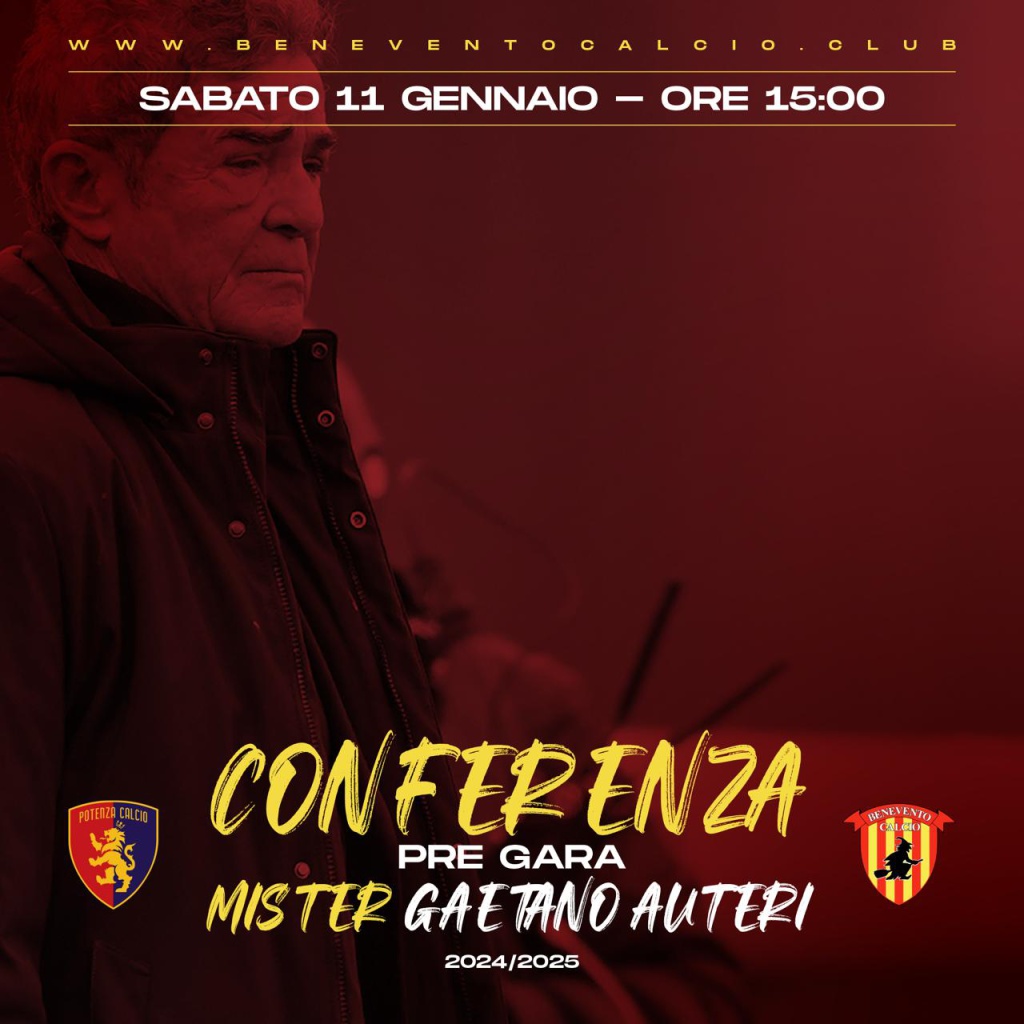 serie-c-now-potenza-benevento-conferenza-pre-gara-di-mister-auteri